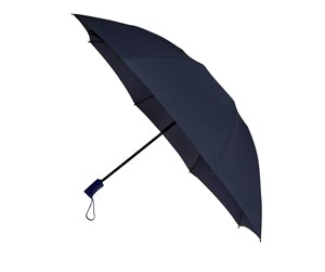 Fritid & Reise - miniMAX Foldable Inside Out Umbrella Auto Open + Close - 101 cm - Marine Blue - LGF-406-8048