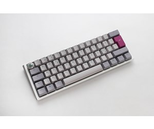 Tastatur - Ducky One 3 - Mist Nordic - Mini 60% - Cherry Brown - RGB - ND - Gamingtastatur - Nordisk - Grå - DKON2161ST-BFIPDMIWHHC2