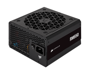 Strømforsyning (PSU) - Corsair RM650 (2023) Strømforsyning (PSU) - 650 Watt - 120 mm - ATX 2.52 - 80 Plus Gold sertifisert - CP-9020280-EU