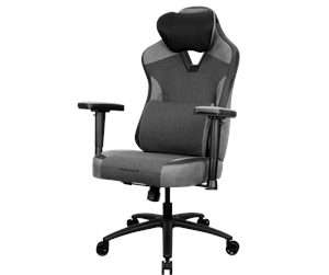 Gamingstol - ThunderX3 EAZE Loft Black Gamingstol - Svart - Lær - Opptil 120 kg - TEGC-2058101.11