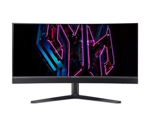 Skjerm - 34" Acer Predator X34 V, WQHD, 175 Hz, OLED, DisplayHDR 400, 65 W USB-C, Buet - UM.CXXEE.V01