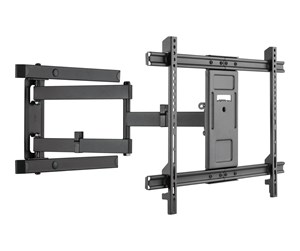 Veggmontering, AV-braketter & AV-møbler - Gembird WM-80ST-05 mounting kit - for LCD TV - full motion - black 50 kg 80" 200 x 200 mm - WM-80ST-05