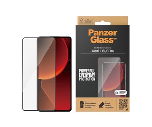 Mobil - Beskyttelsesglass - PanzerGlass Screen Protector Xiaomi 13T | 13T Pro | Ultra Wide Fit - PANZER8069