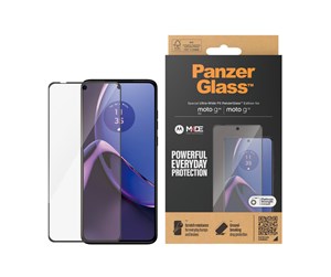 Mobil - Beskyttelsesglass - PanzerGlass Screen Protector Motorola moto g84 | g72 | Ultra-Wide Fit - PANZER6582