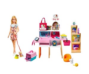 Dukker, Bamser & Utstyr - Barbie Doll And Pet Boutique Playset - Blonde - GRG90