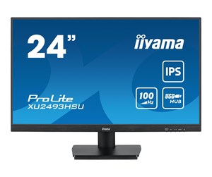 Skjerm - 24" iiyama ProLite XU2493HSU-B6 - LED monitor - Full HD (1080p) - 24" - XU2493HSU-B6