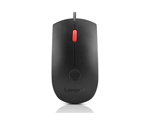 Mus - Lenovo - mouse - USB-A - black - Mus - Optisk - 3 knapper - Svart - 4Y51M03357