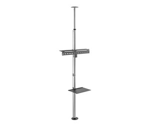 Veggmontering, AV-braketter & AV-møbler - Deltaco Floor-to-ceiling mount for most 37” to 70” TVs and screens - ARM-0455