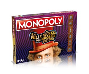 Brettspill & Puslespill - Winning Moves Monopoly Willy Wonka and the Chocolate Factory (English) - 5036905052207