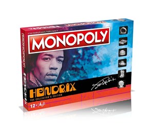 Brettspill & Puslespill - Winning Moves Monopoly Jimi Hendrix (English) - 5036905050036