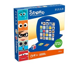 Brettspill & Puslespill - Winning Moves Top Trumps Match - PIXAR: The Crazy Cube Game (English) - 5036905042598