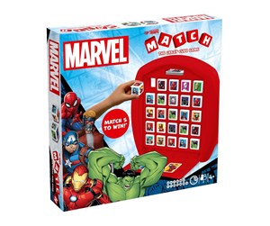 Brettspill & Puslespill - Winning Moves Top Trumps Match - Marvel: The Crazy Cube Game (English) - 5036905042673