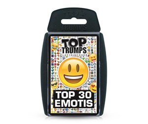 Brettspill & Puslespill - Winning Moves Top 30 Emotis Top Trumps Card Game (English) - 5036905044226