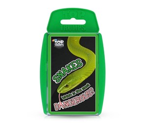 Brettspill & Puslespill - Winning Moves Snakes Top Trumps Card Game (English) - 5036905044318