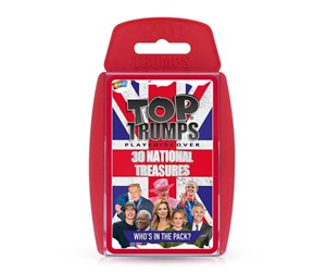 Brettspill & Puslespill - Winning Moves National Treasures Top Trumps Card Game (English) - 5036905044448