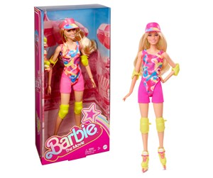 Dukker, Bamser & Utstyr - Barbie Margot Robbie As  In Inline Skating Outfit - HRB04