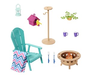 Dukker, Bamser & Utstyr - Barbie Furniture and Accessory Pack Kids Toys Backyard Patio - HJV33