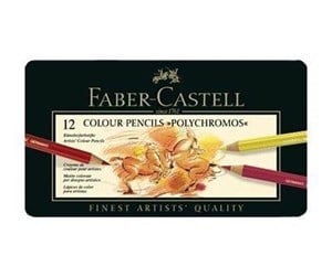 Skrive- & Tegneverktøy - Faber Castell Polychromos - coloured pencil (pack of 12) - 110012