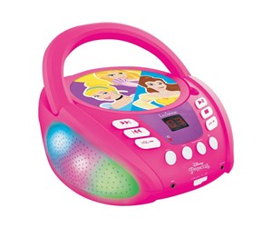 Bærbare festhøyttalere - Lexibook Disney Princess RCD109DP - boombox - CD Bluetooth - RCD109DP