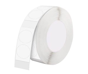 Etikettskriver - NIIMBOT Thermal labels Niimbot stickers  T 14x28mm 220 pcs (White Round) - EW14*28-200Round