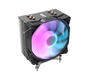 Prosessor-kjøler - Darkflash CPU active cooling S11 LED (heatsink + fan 120x130) black - CPU Luftkjøler - Max 28 dBA - S11 Black