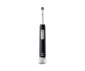 Elektrisk tannbørste - Oral-B Elektrisk tannbørste Pro 1 Travel Edition - tooth brush - black - 8001090914170