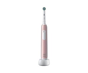 Elektrisk tannbørste - Oral-B Elektrisk tannbørste Pro 1 Travel Edition - tooth brush - pink - 8001090914217