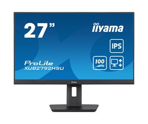 Skjerm - 27" iiyama ProLite XUB2792HSU-B6 - 1920x1080 - 100Hz - IPS - XUB2792HSU-B6