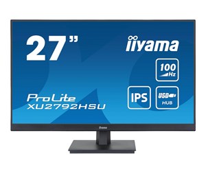 Skjerm - 27" iiyama ProLite XU2792HSU-B6 - LED monitor - Full HD (1080p) - 27" - XU2792HSU-B6