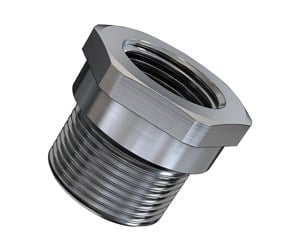 Kabinett tilbehør (kjølepasta mv.) - Axis camera pipe thread adapter - M25x1.5-1/2 NPT - 02798-001