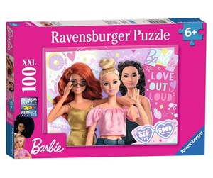 Puslespill - Ravensburger Barbie    100p Gulv - 10113269