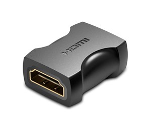 Diverse kabel - Vention HDMI (female) to HDMI (female) Adapter  AIRB0 4K 60Hz (black) - AIRB0