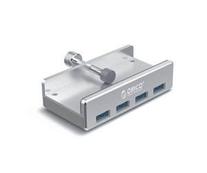 USB-hub - ORICO 4in1 Adapter Hub 4x USB 3.0 + USB 3.0 cable (100cm) USB-hub - USB 3.0 - 4 porter - Grå - MH4PU-SV-BP