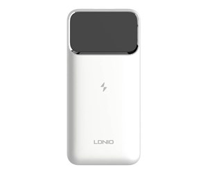 Nødlader - LDNIO Powerbank PQ11 15W 10000mah (white) Nødlader - Hvit - 10000 mAh - PQ11