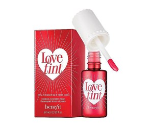 Sminke - Benefit Cosmetics Lovetint Lip & Cheek Stain Mini - Fiery Red - 602004111807