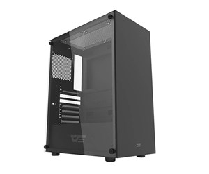 Kabinett - Darkflash Computer case DK100 (black) - Kabinett - Svart - DK100 black