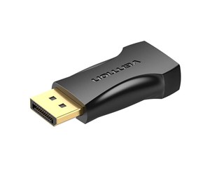 Diverse kabel - Vention Adapter HDMI  Female HDMI to Male Display Port 4K@30Hz (Black) - HBPB0