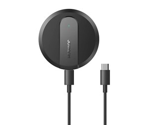 Mobil - Adaptere og ladere - Joyroom JR-A28 ultra-thin magnetic induction charger 15W (black) - JR-A28