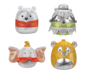 Dukker, Bamser & Utstyr - Squishmallows 13 cm Disney 100 4-pack - 230233