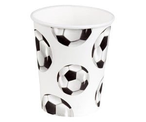 Leketøy - Boland Paper Cups Football 10pcs. - 62521