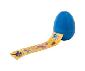 Kreative leker - Canenco Bing Surprise Egg Sticker Roll 3 Meters - BI23120