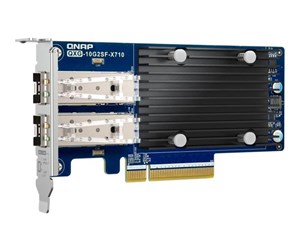 Nettverksadapter - QNAP QXG-10G2SF-X710 Dual-port 10 GbE network expansion card - QXG-10G2SF-X710