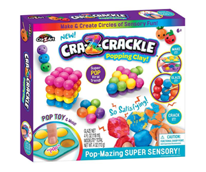 Kreative leker - Cra-z-art Crackle Clay Pop-Mazing Super Sensory Set - 25086