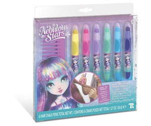 Kreative leker - Nebulous Stars Nebulous Star Glitter Hair Chalks - 232-11432