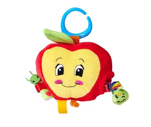 Dukker, Bamser & Utstyr - ABC Activities Apple with Caterpillar Hug - 104010086