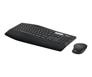 Tastatur - Logitech MK850 Performance - keyboard and mouse set - US International/Hebrew - Tastatur & Mussett - US International/Hebrew - Svart - 920-008520