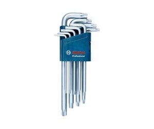 Håndverktøy - Bosch Professional - L-key set - 9 pieces - 1600A01TH4