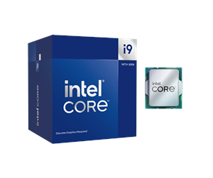 Prosessor/CPU - Intel Core i9-14900F Raptor Lake-S Prosessor/CPU - 24 kjerner - 2 GHz - Intel LGA1700 - Intel Boks (med kjøler) - BX8071514900F