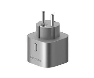 Smarthus - EcoFlow Smart Plug - Silver - EFA-SMARTPLUG-EU