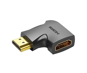 Diverse kabel - Vention HDMI 90 degree Adapter  4K 60Hz AIOB0-2 (Black) 2pcs - AIQB0-2